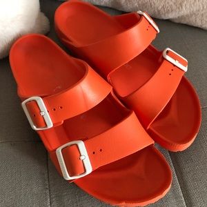 Birkenstock Arizona Eva Size 40 Red/Orange